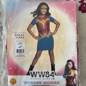 Rubie's Wonder Woman Kids Costume - Blue, Red, and Gold